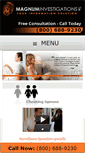 Mobile Screenshot of magnuminvestigations.net